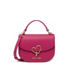 Love Clasp Crossbody Bag -fuchsia