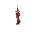 Mouse Nutcracker 3.2X2X12.5CM With Mitten