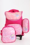 Kids Heavy Duty Trolley Bag Backpack School Bag 3 Piece Set