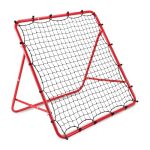 Soccer Rebounder Net Adjustable Angle Football Training Equipment With Steel Frame Portable Folding Rebound Net For Passing And