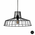 Alexa Metal Pendant Light Black - Large