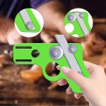 2PCS Edge Banding Trimmer Set Woodworking Manual Edge Trimming Tool Pvc Material Ergonomic Grip Tungsten Steel Blade Handheld St