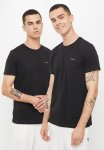 Calvin Klein 2-PACK Institutional Slim Tee - Black Beauty