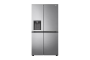 LG 617L Nett Side By Side Fridge With Water & Ice Dispenser - Platinum Silver 3