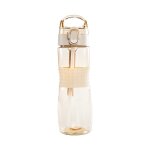 Water Bottle Sipper 700ML Beige