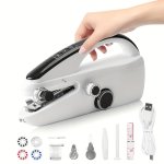 Portable Handheld Sewing Machine Kit: User-friendly MINI Sewing Machine For Quick Mending Suitable For Various Fabrics - Perfect