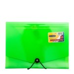 Marlin A4 Expanding File 13 Compartments No Handle Neon Colours - Pack Of 6