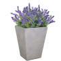 Premium Windsor Plant Pot - Small 370MM X 240MM / Flinted White / Standard