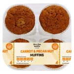 Pnp Carrot & Pecan Nut Muffin 4 Pack