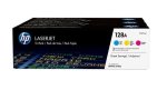 HP 128A Tri-pack Toner Cartridges Cmy -CF371AM
