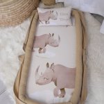 Portable Travel Pod Nest Beige Rhino