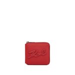 K skuare Grainy Zip Wallet -klassic Red
