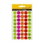 Label Face Mixed Colour Stickers