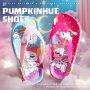 Trendy Cute Cartoon Flip Flops For Girls Breathable Lightweight Non-slip Water Shoes For Outdoor Beach