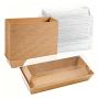 50 Piece Cookie Boxes Sandwich Box Bread Boxs Candy Boxes With Window