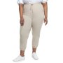 Donnay Plus Size Woven Casual Jogger Pants - Beige