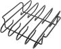 Portable Bbq Rack Meat Rack For Roasting Pan Camping Accessory Outdoor