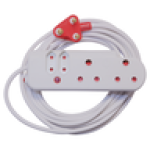 Ellies FEE2X 5WS Medium Surge Protected Extension Cord 5M
