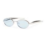 Blue Lens Metal Sunglasses