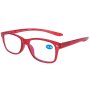 Glareware Reading Glasses Magnet With Pouch Matt Red 2.50