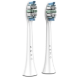 Aeno Replacement Toothbrush Heads- White- Dupont Bristles- 2PCS In Set For ADB0003 ADB0005 And ADB0004 ADB0006