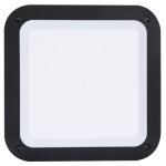 Square Abs Plastic Poly Cover IP44 1X40W Es