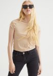Cotton Jersey T-Shirt - Beige
