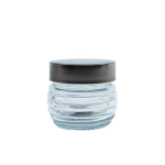 Beehive Jar With Silver Screw On Lid 125ML