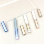Lip Brush Round Tip Lipstick Brush Dual-purpose Lipstick Brush With Lid Portable Lipstick Brush Portable With Lid