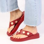Madison Mimi Sandal - Red - 8