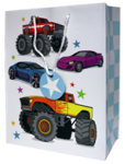 Quick Cars Medium Gift Bag