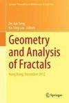 Geometry And Analysis Of Fractals - Hong Kong December 2012 Hardcover 2014 Ed.