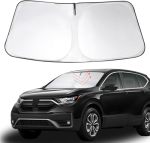 Zqltql Car Windscreen Sunshade For Toyota Yaris 2008-2012 Foldable Front Windshield Sunshade With Anti-uv Heat Insulation Sun Vi