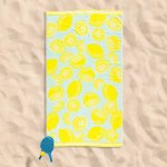 Velour Lemonade Magic Beach Towel