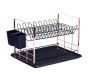 - Stylish Pp Dish Rack - Black Rose Collection - 48CM