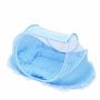 Baby Foldable Mosquito Net And Cradle Tent Bed - Blue