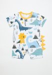 PoP Candy Dino Print Romper-multi