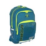 Boomerang Ortho Large Backpack-teal With Lime Zip