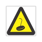 Beware Of Magnet Crane Safety Sign WW30