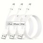 3PCS/1PC For Iphone Charger 10 Ft 3 Pack Mfi Certified Lightning To USB Cable 10 Foot Long Fast Iphone Charging Cables Cord For Iphone