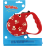 Patterned Dog Leash Auto Retract 3M