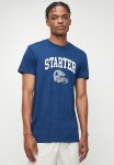 Helmet Tee - Navy & White
