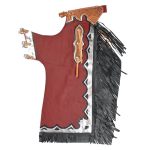 Hilason Western Horse Bull Riding Genuine Leather Rodeo Chaps For Men And Women Unisex