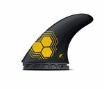 Future Fins FAM2 Alpha Thruster Fin Set Carbon teal Blue - Large