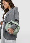MINI Woven Knot Handle Grab Bag - Green