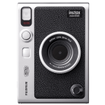 Fuji Instax MINI Evo Black Film And Case Bundle