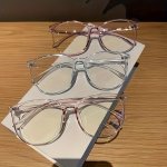 Minimalist Oval Full-rim Clear Lens Fashion Glasses Anti-blue Light Non-prescription Eyewear With Anti-fog Cloth Durable Polycar