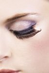 Black Feather Eyelashes