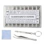 Eyeglass Repair Kit Tool Set By Amtake With Tweezers Screwdriver Micro Screws Nuts Assortments Stainless Steel Screws - 1000PCS Use For Glasses And Watches