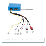 Mercedes Amplifier Fibre Optic Converter For E Slk Sl S Cl Cls Class